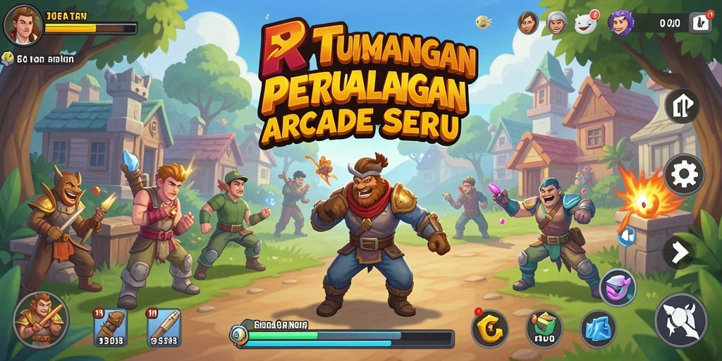 Tampilan gameplay menarik dari 5RT yang seru dan penuh aksi.
