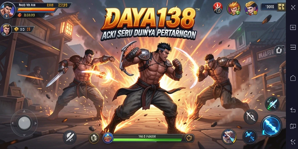 Tampilan spektakuler dari gameplay aksi DAYA138 yang mendebarkan.