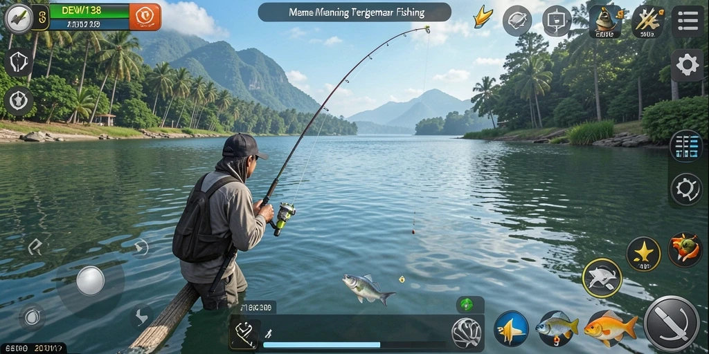 Gameplay menarik DEWI138 yang menampilkan aksi memancing yang mendebarkan.