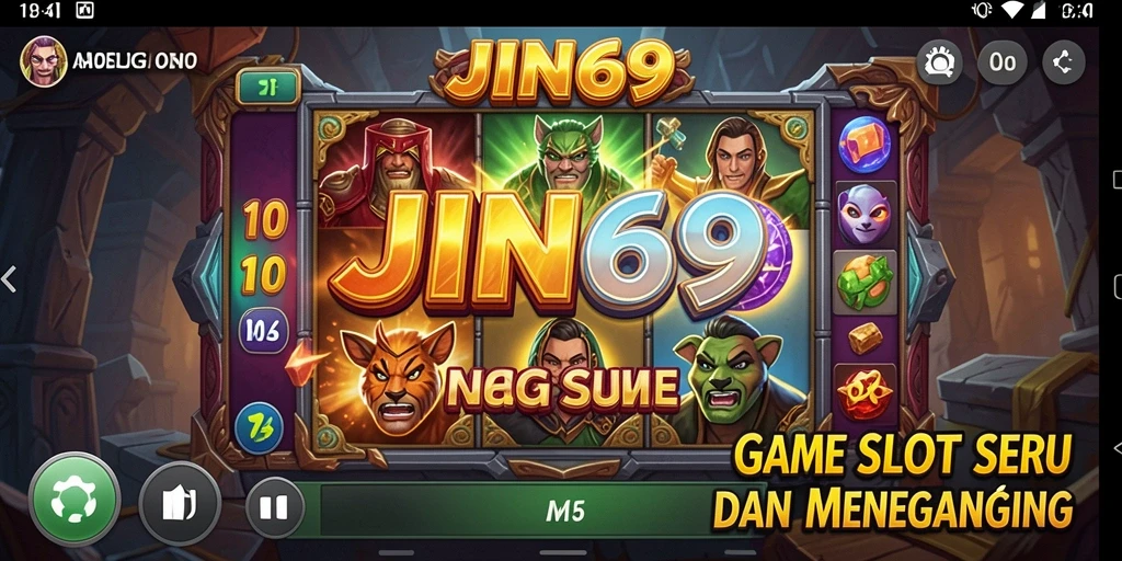 Screenshot gameplay JIN69 yang menunjukkan keseruan permainan Slot.