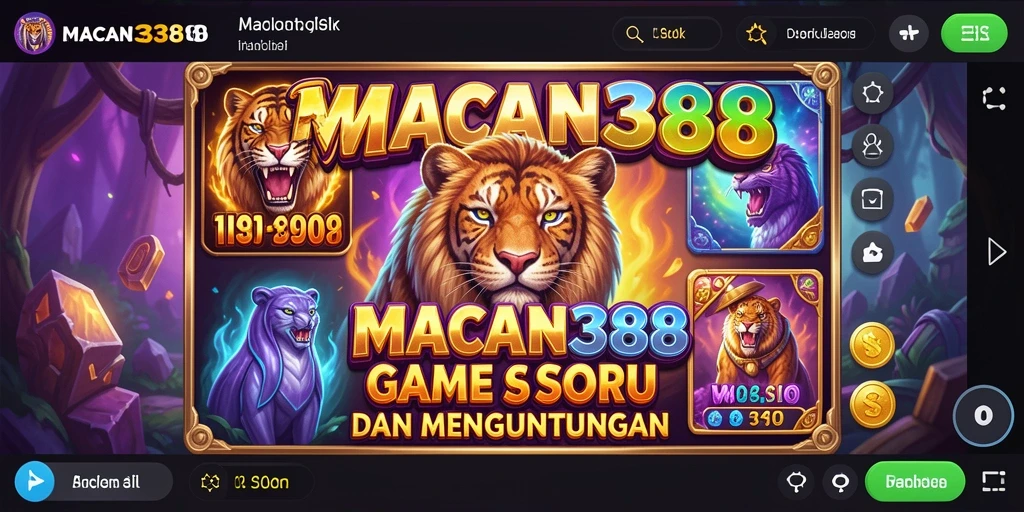 Screenshot gameplay MACAN388 yang menunjukkan keseruan permainan Slot.