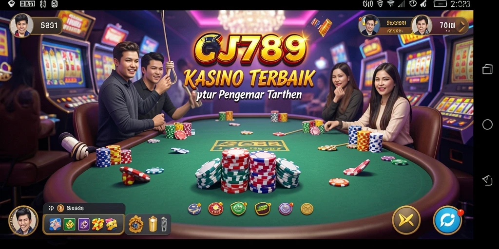 Tampilan menarik dari gameplay Kasino yang seru di ST789.