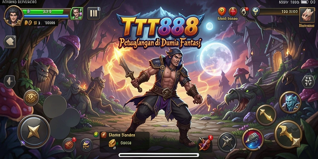Gameplay menegangkan dalam TTT888 dengan pemandangan fantastis.