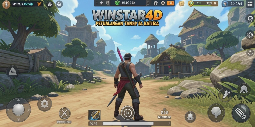Gameplay menakjubkan di dunia terbuka WINSTAR4D.